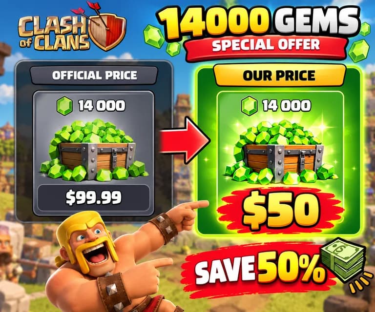 GEMS – CLASH OF CLANS